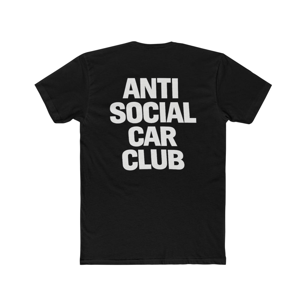 Black t-shirt with 'NATV OPS' logo on a white background