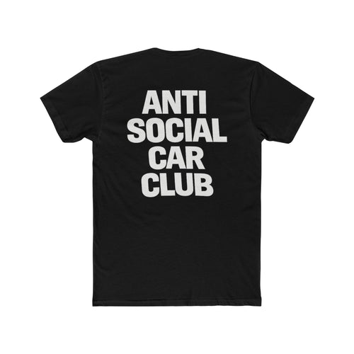 Black t-shirt with 'NATV OPS' logo on a white background